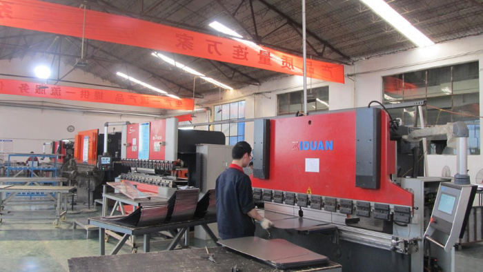 Safes factory sheet metal workshop