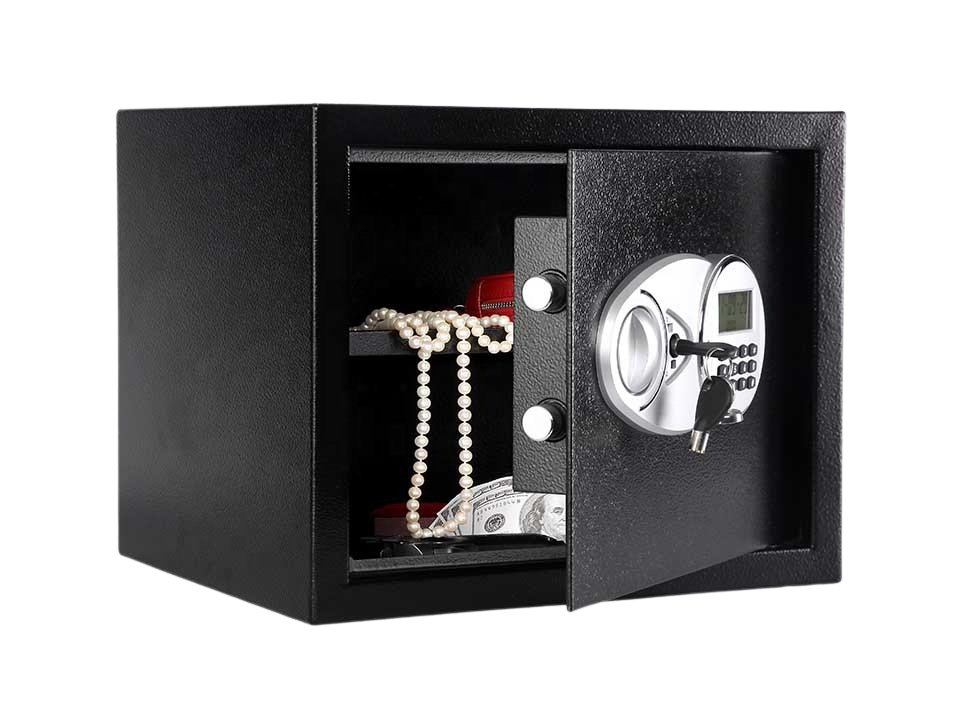 Large Size Digital LCD Display Keypad Security Safes For Home Office Safety C30BF